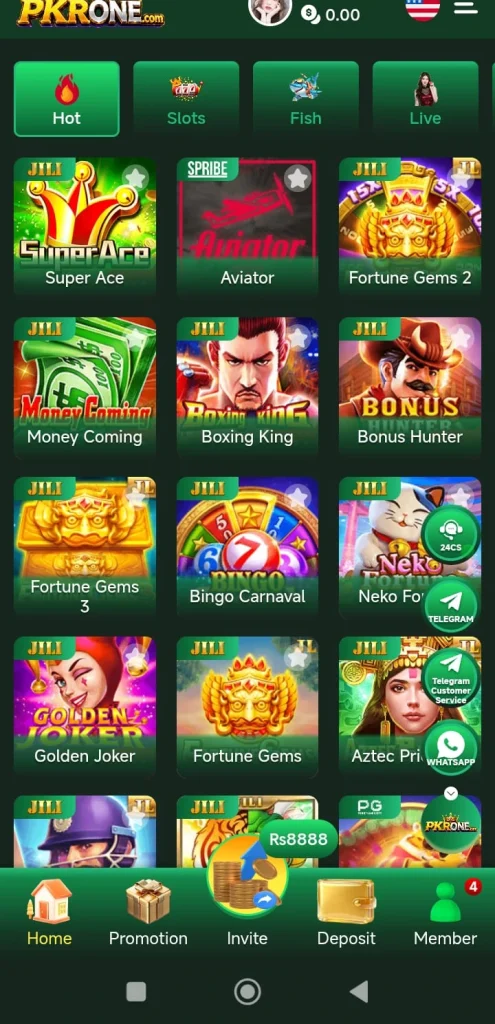 pkrone Game