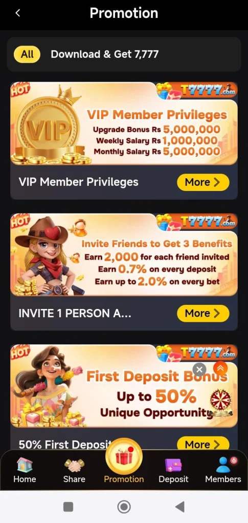 T7777 Game