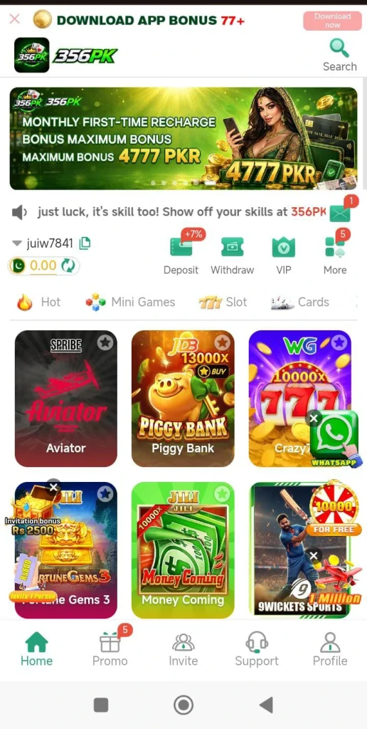 356Pk Game