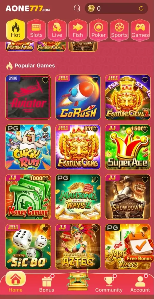 AONE777 Game